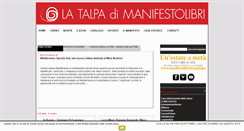 Desktop Screenshot of manifestolibri.it